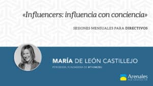 María de León «Influencers: influencia con conciencia»